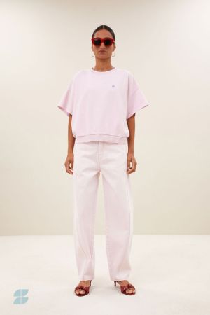 BEGUM SLUB JEANS LIGHT PINK
