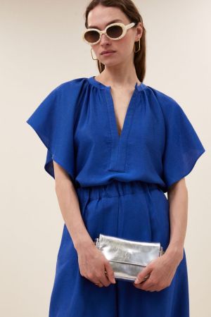 CELIN GLOSS PANTS KINGSBLUE