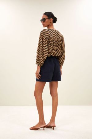 LEON TWILL SHORT CAPTAIN BLUE