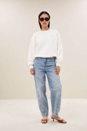 BIBI LUCKY EVERYDAY SWEATER OFF WHITE