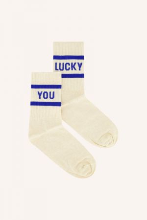LUCKY OYSTER SOCKS KINGSBLUE