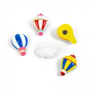 MAGNETEN - LUCHTBALLON - SET VAN 5 