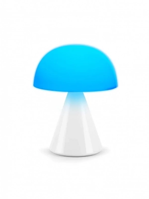 MINA OPLAADBAAR LEDLAMP LARGE WHITE GLOSSY