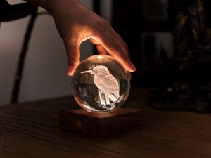 AMBER CRYSTAL LIGHT - KING FISHER 