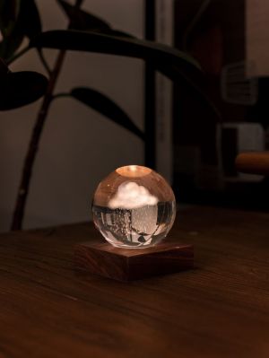 AMBER CRYSTAL LIGHT - RAIN CLOUD 