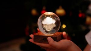 AMBER CRYSTAL LIGHT - RAIN CLOUD 