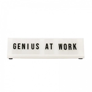 LIGHT UP DESK PLAQUE 