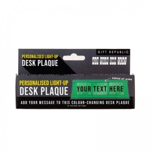 LIGHT UP DESK PLAQUE 