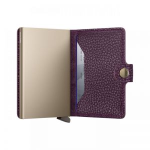 MINIWALLET PEBBLE - GRAPE GRAPE