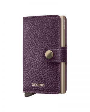 MINIWALLET PEBBLE - GRAPE GRAPE