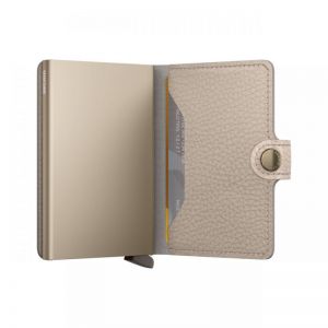 MINIWALLET PEBBLE - LATTE LATTE