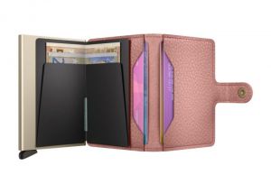 MINIWALLET PEBBLE - ROSE ROSE