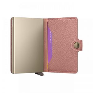 MINIWALLET PEBBLE - ROSE ROSE