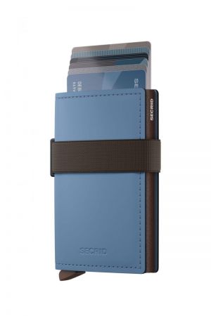 BANDWALLET MATTE STEEL BLUE-BROWN STEEL BLUE/BROW