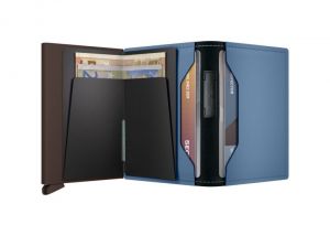 BANDWALLET MATTE STEEL BLUE-BROWN STEEL BLUE/BROW