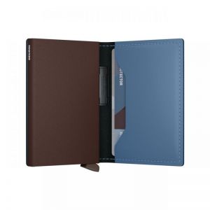 BANDWALLET MATTE STEEL BLUE-BROWN STEEL BLUE/BROW