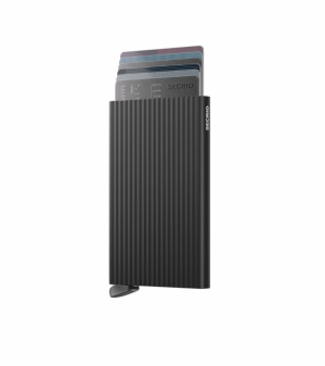PREMIUM CARDPROTECTOR FLUTED BLACK + BLACK