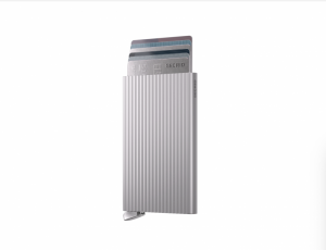 PREMIUM CARDPROTECTOR FLUTED SILVER+ SILVER