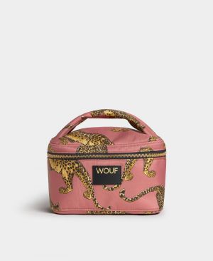 BLUSH LEOPARD - VANITY BAG 