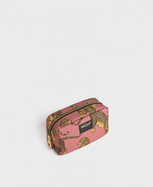 BLUSH LEOPARD - MAKEUP BAG 