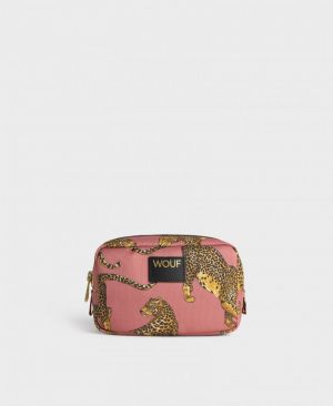 BLUSH LEOPARD - MAKEUP BAG 
