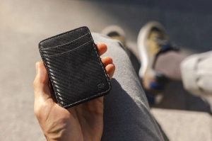 URBAN MAGIC WALLET CARBON BLACK