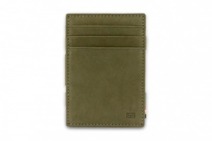 ESSENZIALE MAGIC WALLET OLIVE GREEN