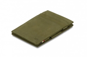 ESSENZIALE MAGIC WALLET OLIVE GREEN