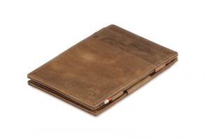ESSENZIALE MAGIC WALLET BRUSHED BROWN