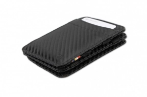 URBAN MAGIC COIN WALLET CARBON BLACK