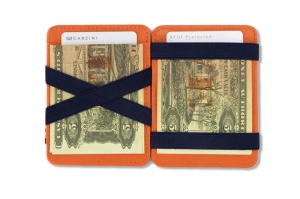 URBAN MAGIC COIN WALLET ORANGE BLUE