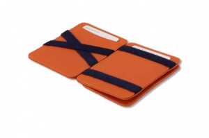 URBAN MAGIC COIN WALLET ORANGE BLUE