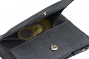 ESSENZIALE MAGIC COIN WALLET CARBON BLACK
