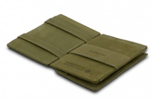 ESSENZIALE MAGIC COIN WALLET OLIVE GREEN