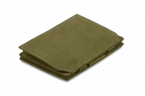 ESSENZIALE MAGIC COIN WALLET OLIVE GREEN