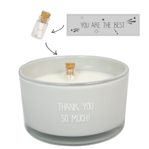 FLESSENPOST SOJA KAARS - THANK YOU SO MUCH