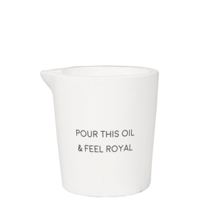 MASSAGE KAARS - POUR THIS OIL & FEEL ROYAL 