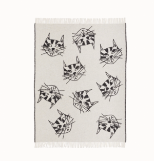 PLAID WOOL CATS ALL OVER 