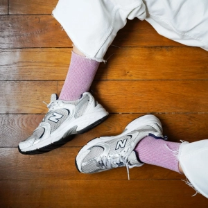 GLITTER LUREX SOCKS ECO FRIENDLY LYOCELL PINK