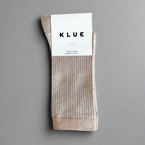 GLITTER LUREX SOCKS ECO FRIENDLY LYOCELL STRIPES MOONLIG