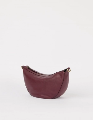 LEO - DARK CHERRY SOFT GRAIN LEATHER DARK CHERRY
