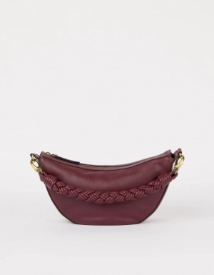 LEO - DARK CHERRY SOFT GRAIN LEATHER DARK CHERRY