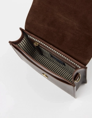 AUDREY MINI - CHOCOLATE CLASSIC LEATHER CHOCOLATE