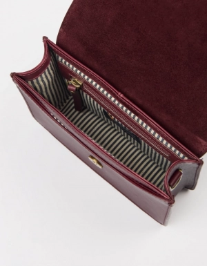 AUDREY MINI - DARK CHERRY CLASSIC LEATHER DARK CHERRY