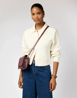 AUDREY MINI - DARK CHERRY CLASSIC LEATHER DARK CHERRY