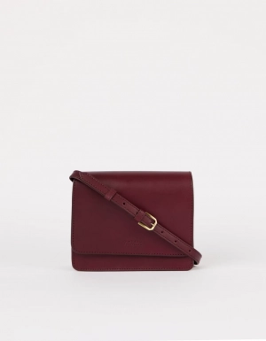 AUDREY MINI - DARK CHERRY CLASSIC LEATHER DARK CHERRY