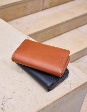 JETT WALLET - BLACK CLASSIC LEATHER BLACK
