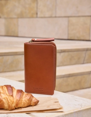 JETT WALLET - COGNAC CLASSIC LEATHER COGNAC