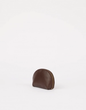 MAKE UP CASE SMALL - CHOCOLATE SOFT GRAIN CHOCOLATE