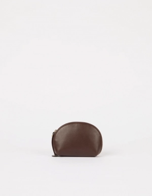 MAKE UP CASE SMALL - CHOCOLATE SOFT GRAIN CHOCOLATE